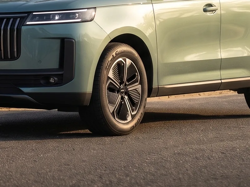 JAECOO J5 wheel detail