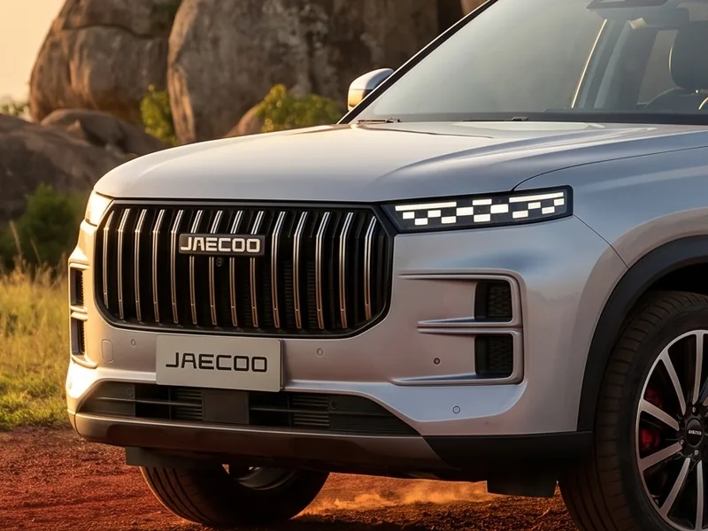 JAECOO J7 grille and light signature