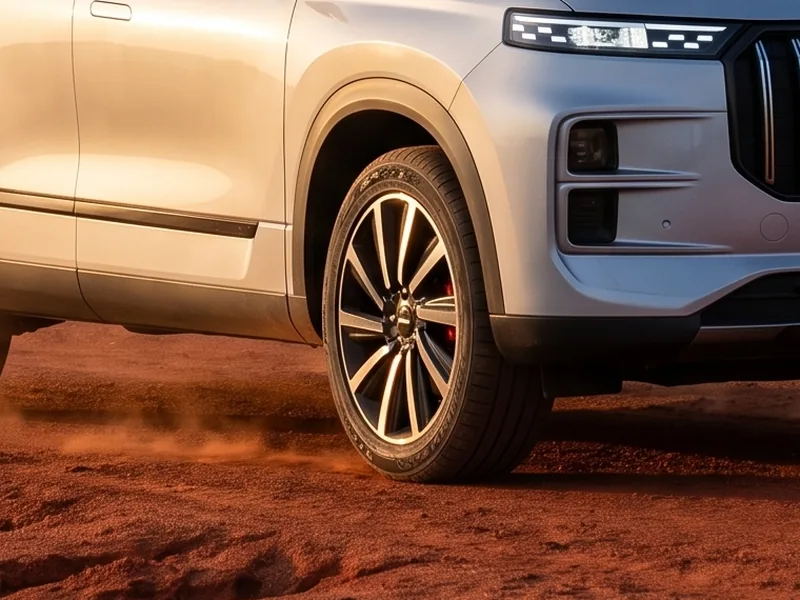 JAECOO J7 wheel detail