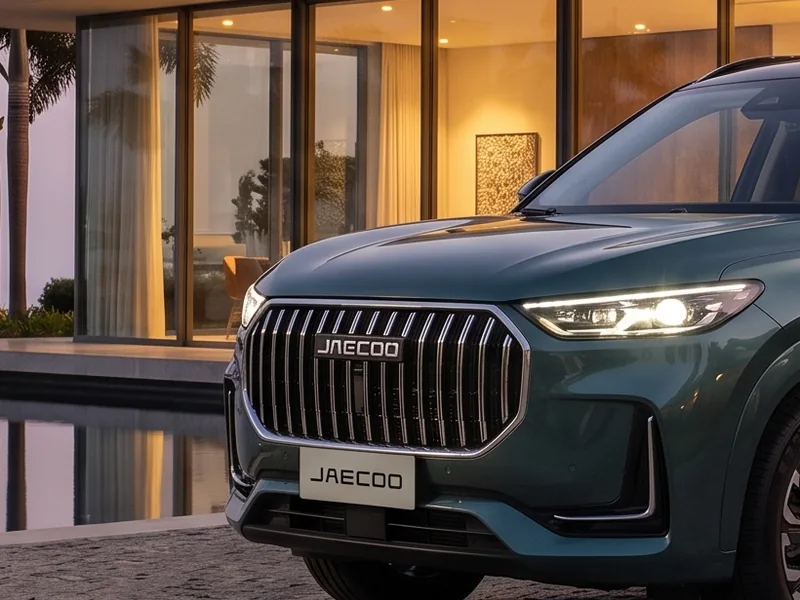 JAECOO J8 grille detail